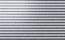 Aluminium 603 vízszintes vastag csíkos dekorial 